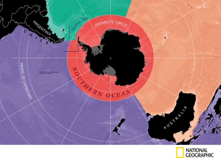 Південний океан: новий п’ятий океан на планеті Земля