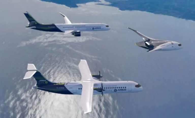 Airbus збудує водневий літак із нульовим рівнем викидів, є 3 концепти (ФОТО)