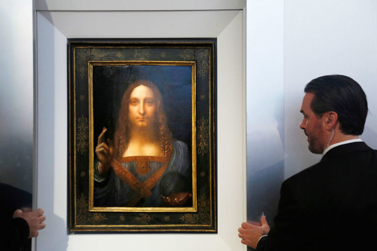 Найдорожча картина у світі: понад $450 млн дали за полотно Да Вінчі