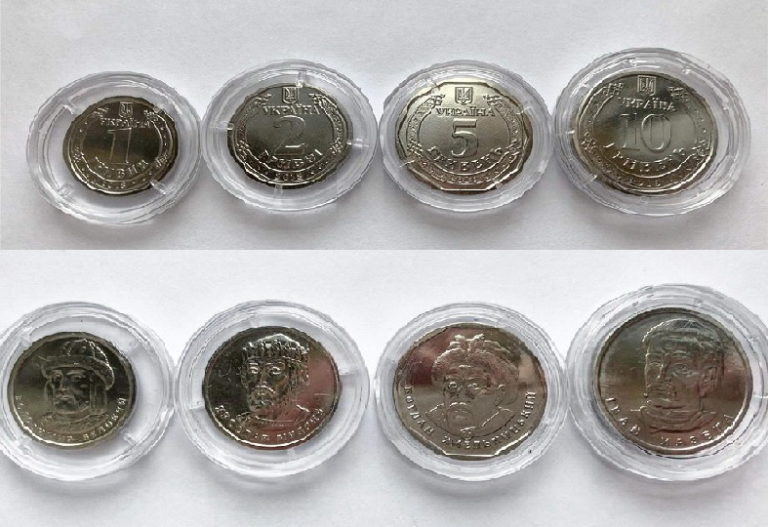 Монети у 5 і 10 гривень вводитимуть в обіг два роки