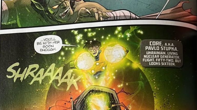 Павло «Ядро» Ступка – український супергерой у коміксах DC
