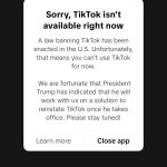 TikTok в США більше не доступний, залишивши 170 мільйонів користувачів в очікуванні через заборону. Чи дійсно це кінець TikTok в Америці?