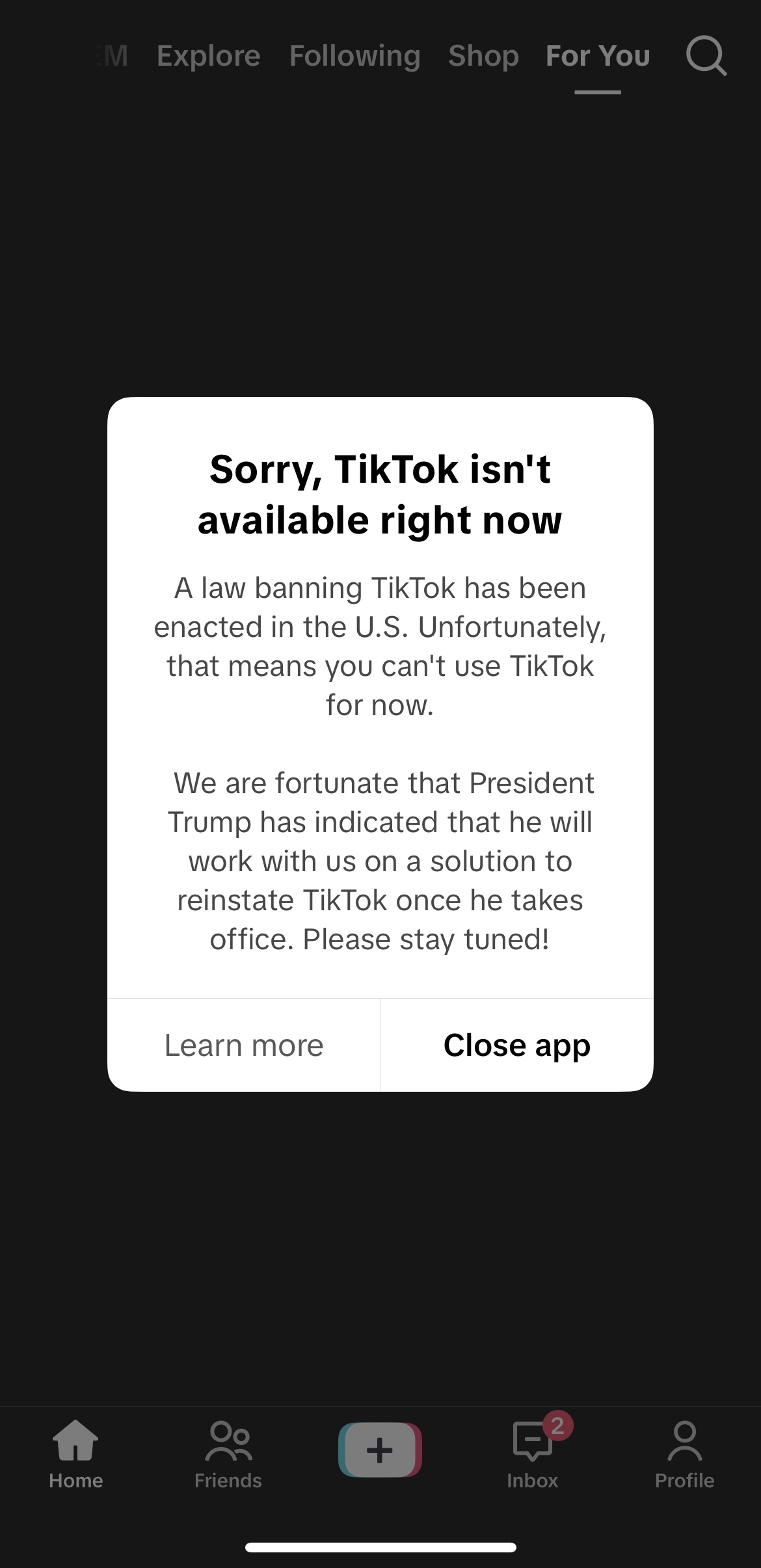 TikTok перейшов у затемнення по всій території Сполучених Штатів, залишивши 170 мільйонів користувачів в невизначеності після введення федерального заборони з огляду на питання національної безпеки. Тiktok заблокували в США: що це означає для 170 мільйонів користувачів?