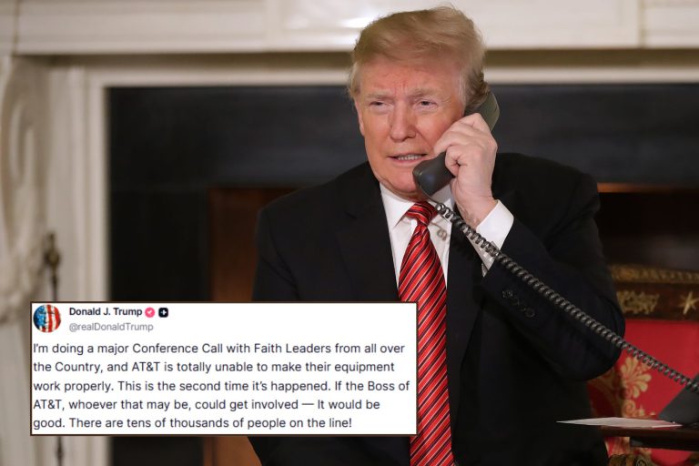 Трамп до боса AT&T 453
