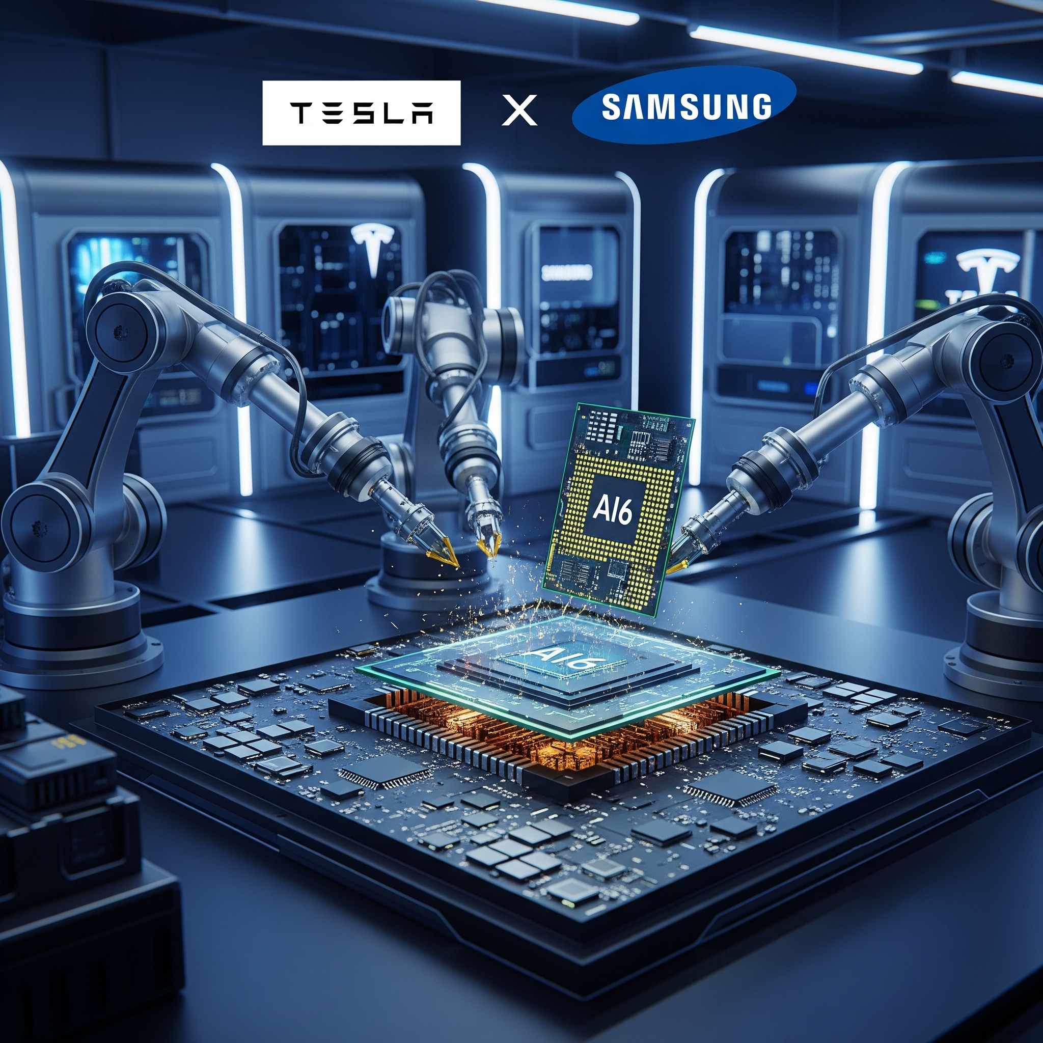 Tesla обирає Samsung 457