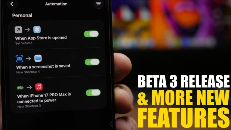 Apple iOS 27 Beta 3 456