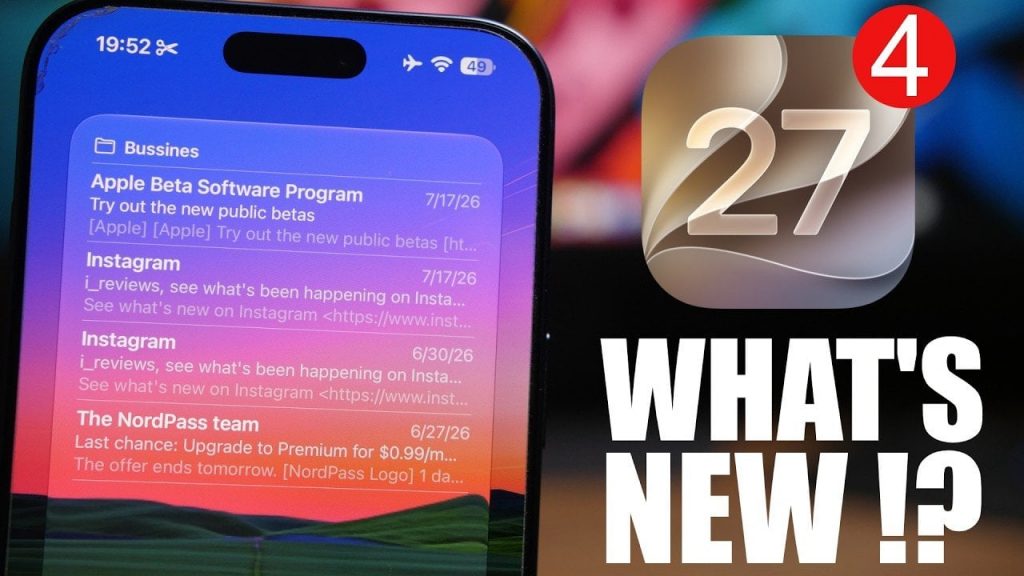 Нові можливості iOS 27 345