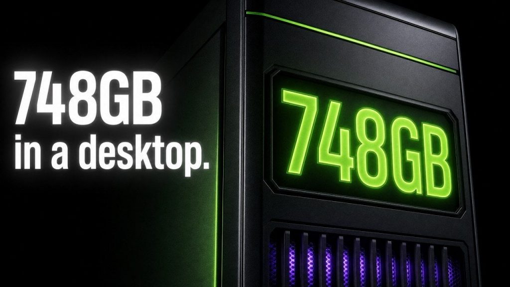 новий 748GB комп'ютер 456
