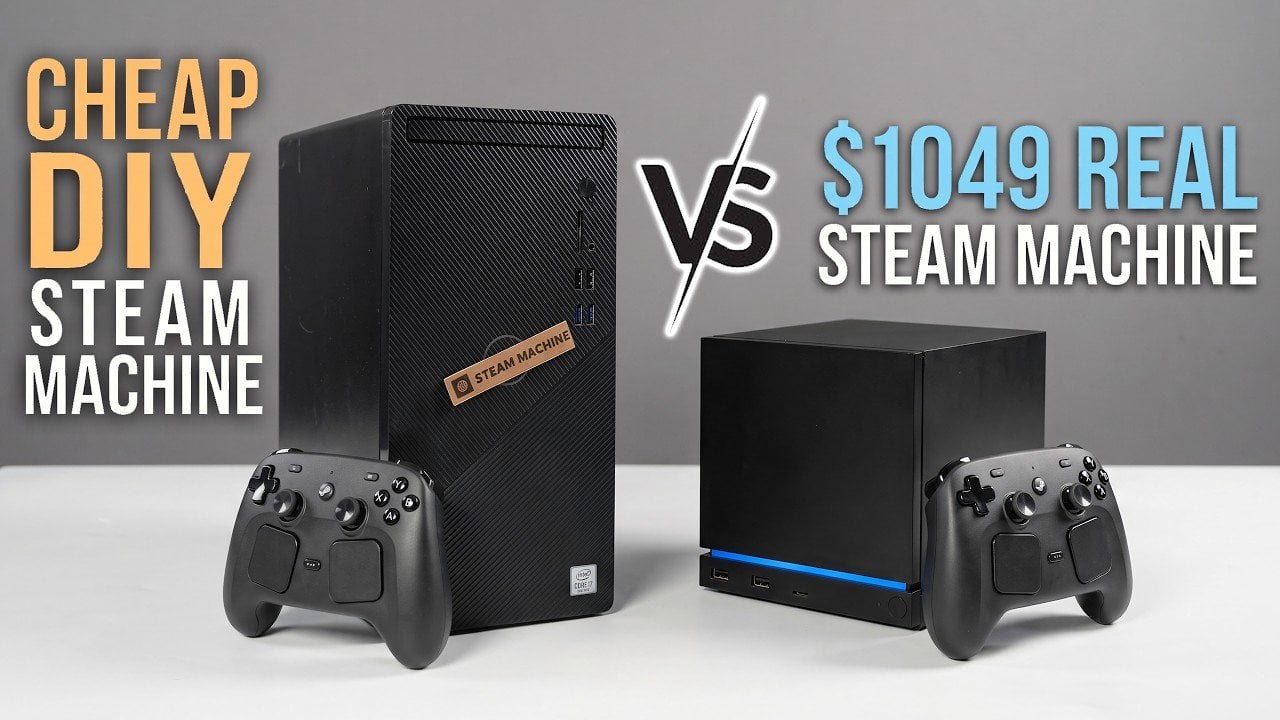 Як саморобний комп’ютер знищив Steam Machine за половину ціни